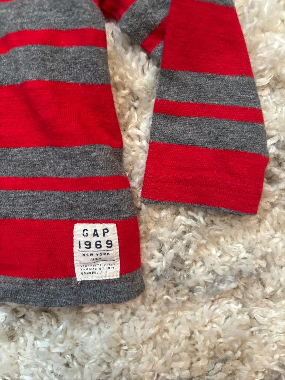 GAP striped hooded